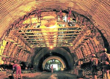 Reinician las obras en el túnel de La Línea