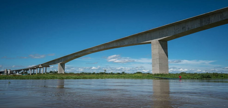 Avanza la construcción del puente más largo que tendrá Colombia