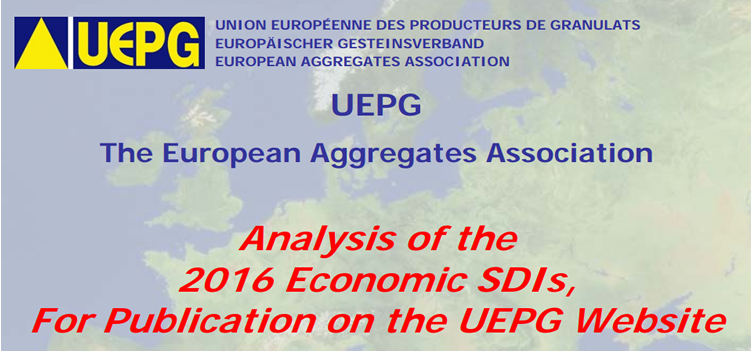 Análisis de Datos de Producción de Agregados 2016 y Perspectivas para 2017 por UEPG