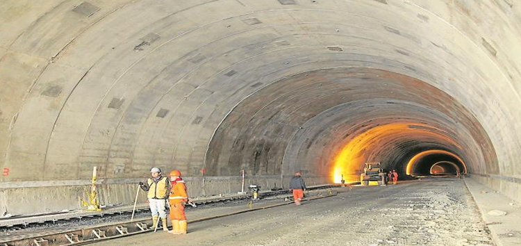El túnel de La Línea entraría en operación al iniciar el 2019