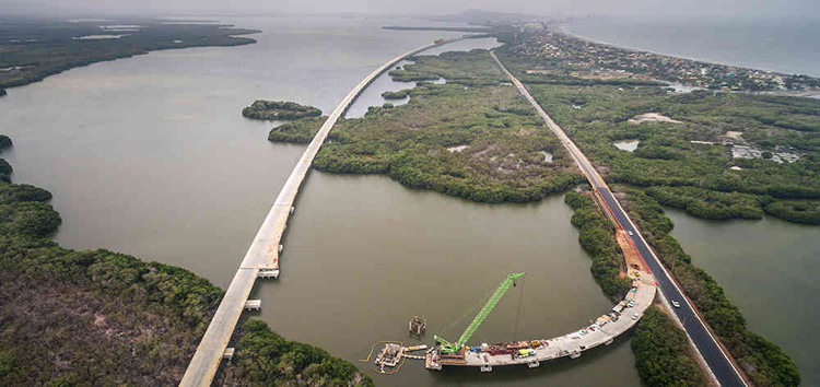 En julio se inaugura el viaducto de la Virgen, el puente más largo de Colombia
