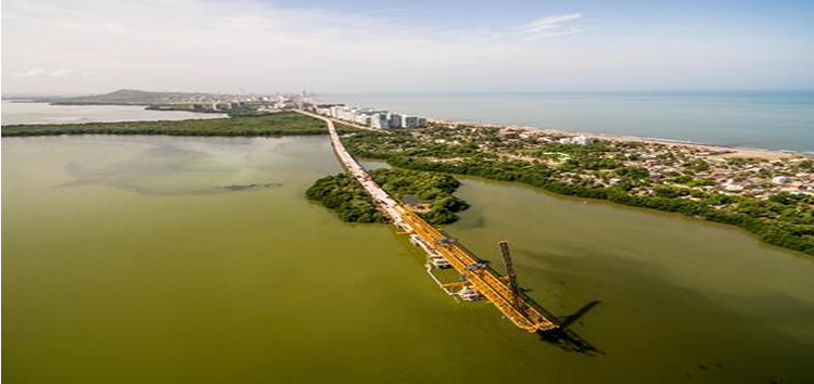 Concesión Costera entregará durante el segundo semestre el viaducto más largo de Colombia.