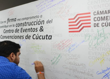 Firman acuerdo para erigir el Centro de Convenciones de Cúcuta