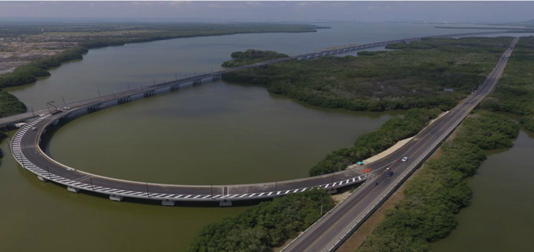 Listo el viaducto más largo de Colombia, en Cartagena