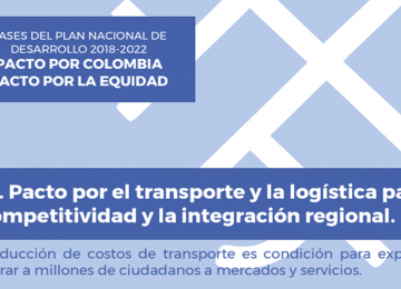 Pacto por el transporte y la logística para la competitividad y la integración regional