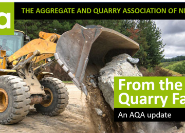 AQA NZ News – From the Quarry Face – February 2019
