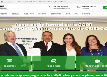 Lanzamiento Oficial de la Página Web de la Comisión Colombiana (CCRR)