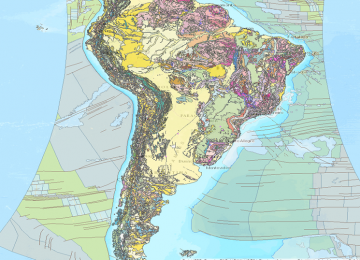 Mapa Geológico de Suramérica