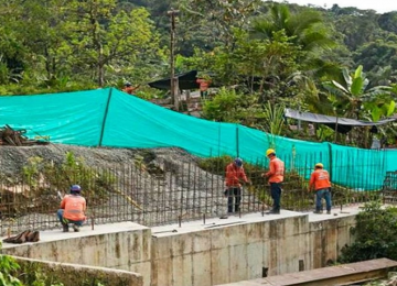 Invías reactivó las obras en la Transversal Quibdó – Medellín