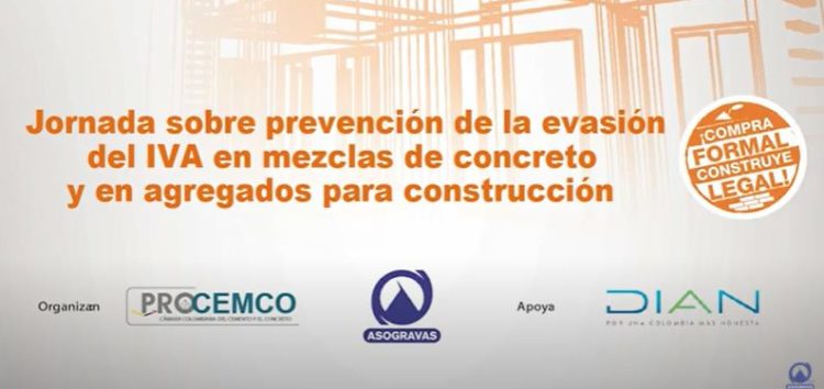 Jornada sobre prevención de evasión del IVA en mezclas de concreto y en agregados para construcción